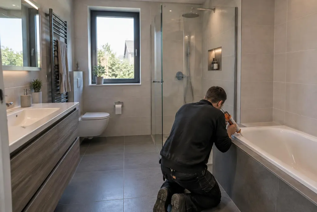 Kitbedrijf Brummen – badkamer kit vervangen bij de douche